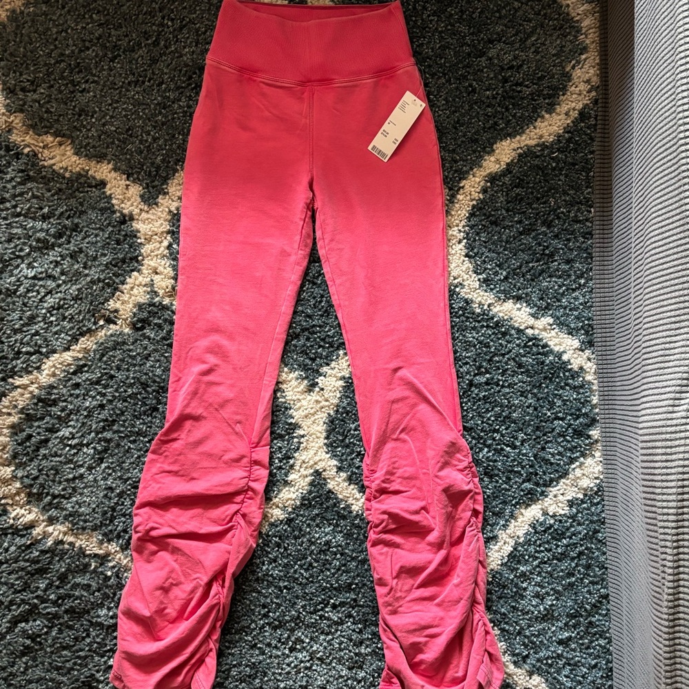 Out From Under Sable Ruched Pant - by Urban Outfitters           Size Med/Pink